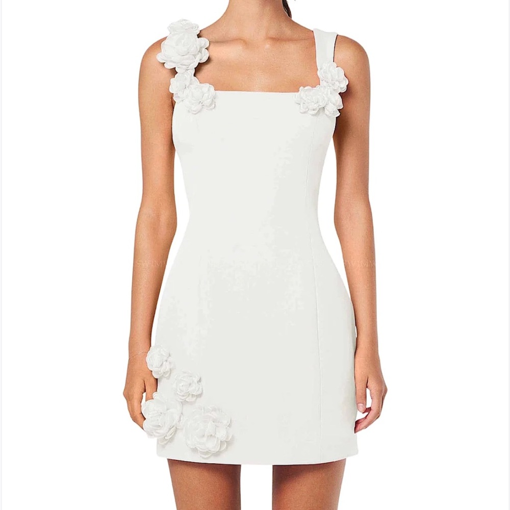 Elliatt White Floral Mini Dress
